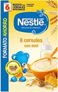 Nestlé Papillas - 8 cereales con Miel